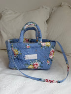 Small Quilted Bloom Tote