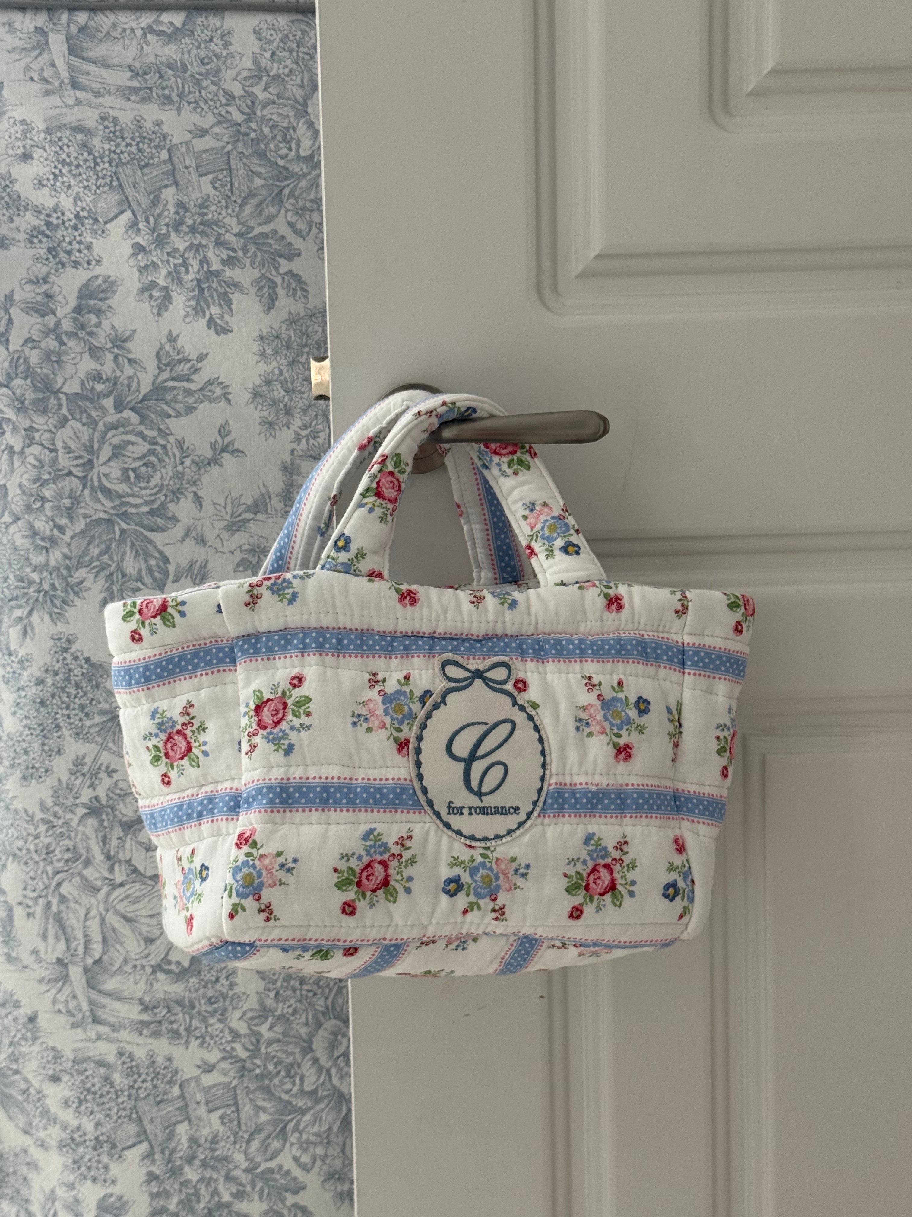 Small Quilted Jardin Tote