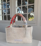 Cesta crochet personalizada