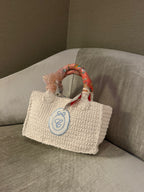 Monogramme Crochet Basket