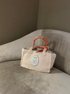 Monogramme Crochet Basket