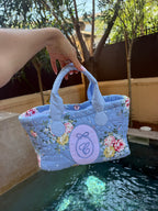 Small Quilted Bloom Tote