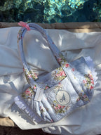Small Sky Broderie Basket