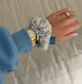 100% Silk Large Scrunchie